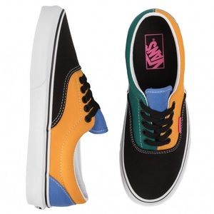 Vans Era Mix & Match Cadmium Yellow Tidepool Shoes